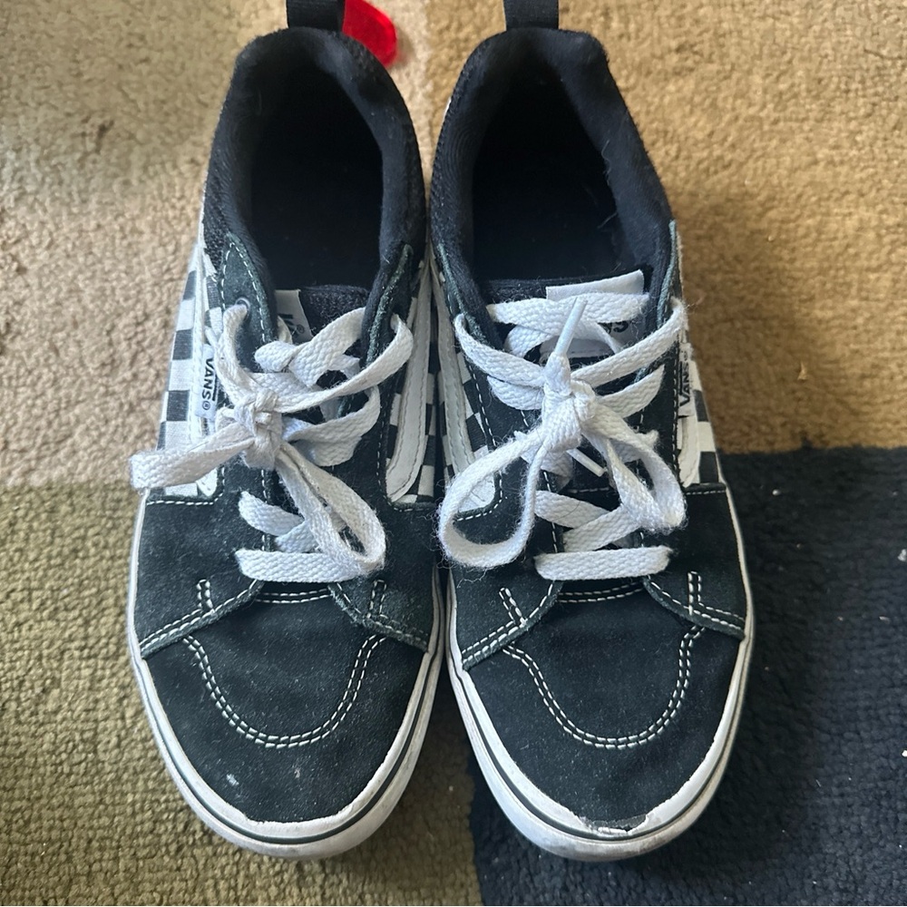 Vans Black & White 3.5 Youth